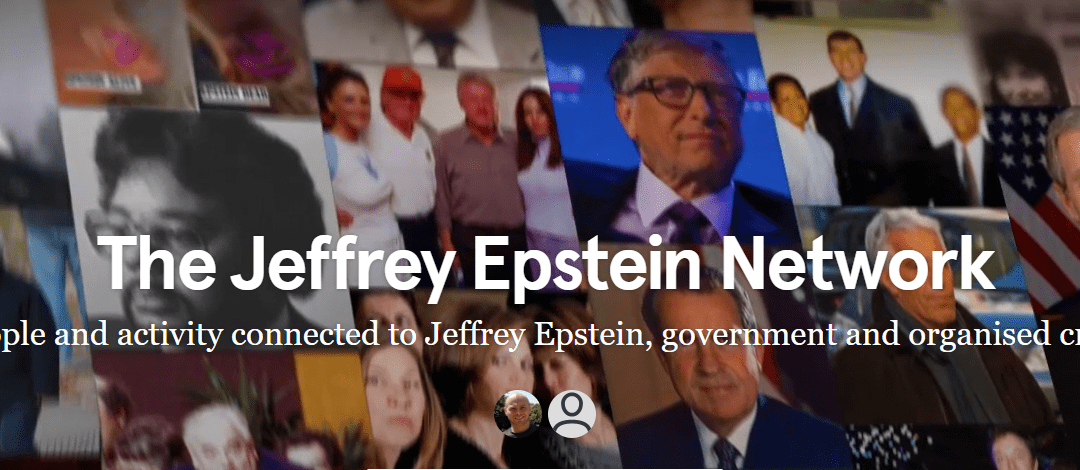 The Jeffrey Epstein Network