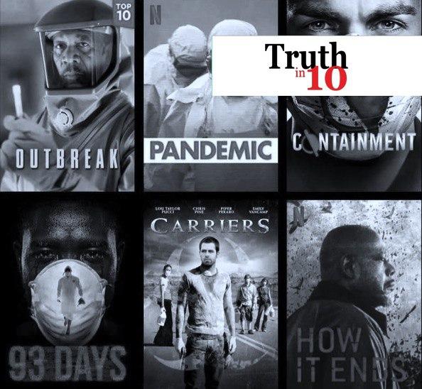 COVID-19 Predicted in TV, Film and Books